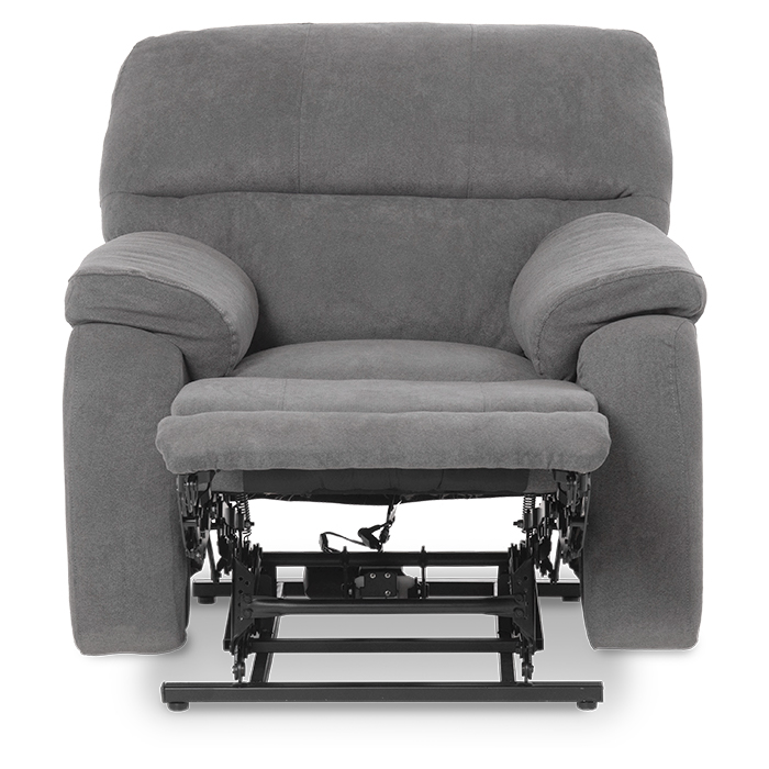 Sillon Reclinable Tela Gris Oxford Mivo | Reclinables | salas